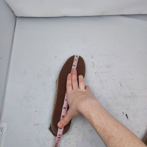 Burberry Hodgeson Check Brown Espadrille Flats - Picture 10 of 10